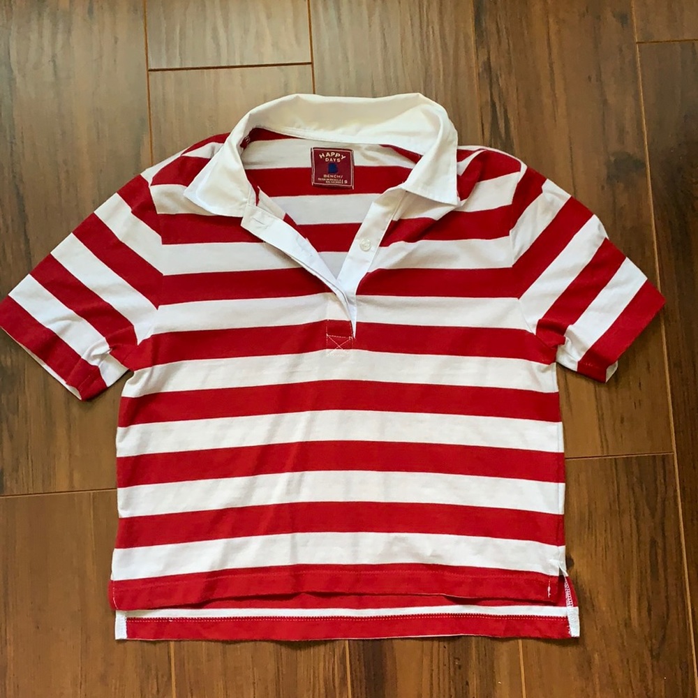 Bench Cropped Polo Crop Top